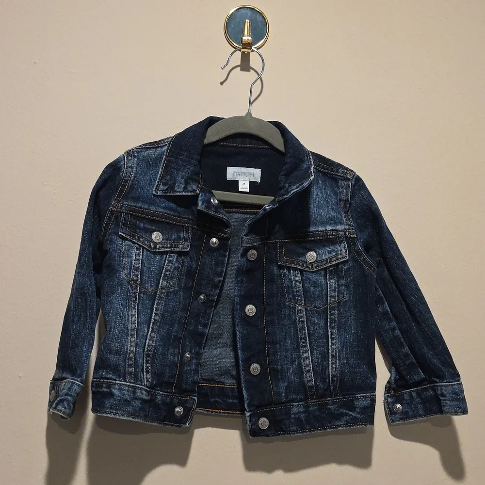 Gymboree Boys Jean jacket Long Sleeve Denim Kida Quality  2T